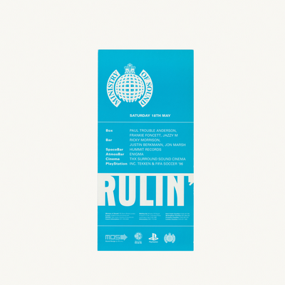 Classic Ministry of Sound Flyer Collection