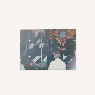 First-Ever Tour Photos with Designer Republic Background (1986/87)