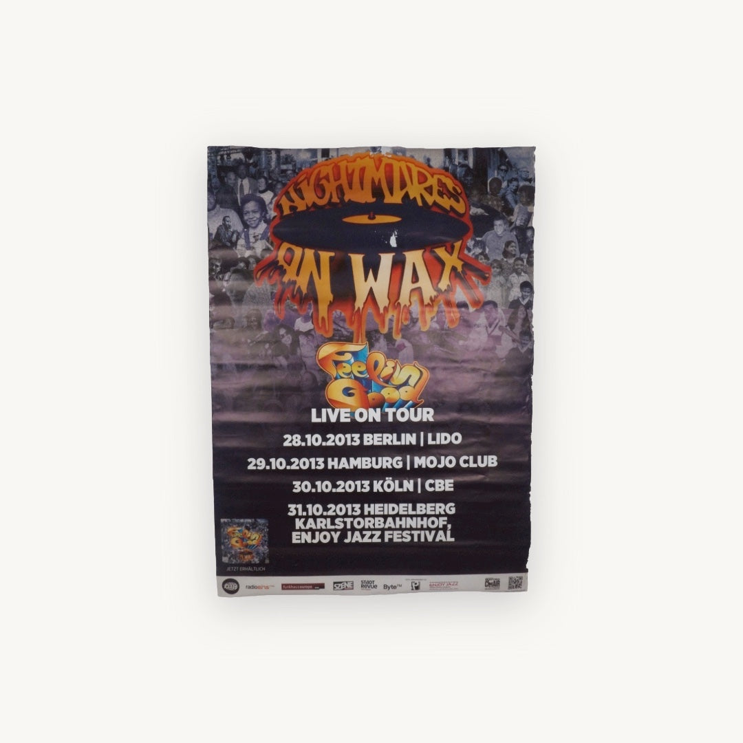 NOW Germany Feeling Good Tour Poster A1 – Wax Poetics