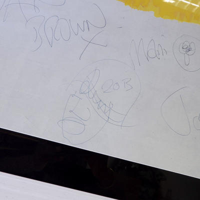 The Stone Roses – Signed 2012 Reunion Tour Barcelona Poster