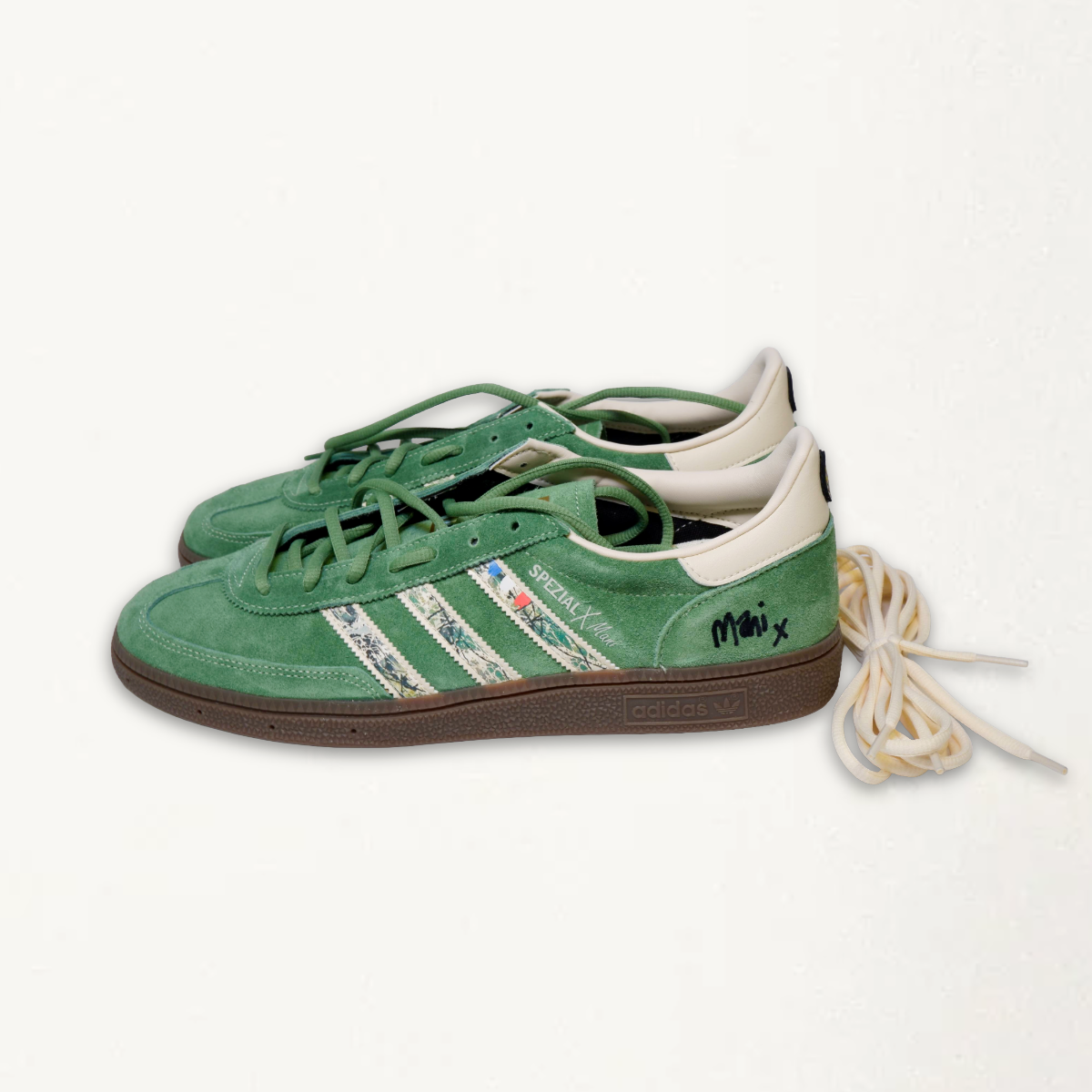 PSC x Mani Adidas Spezial Trainers (Hand-Signed, No. 16/200)