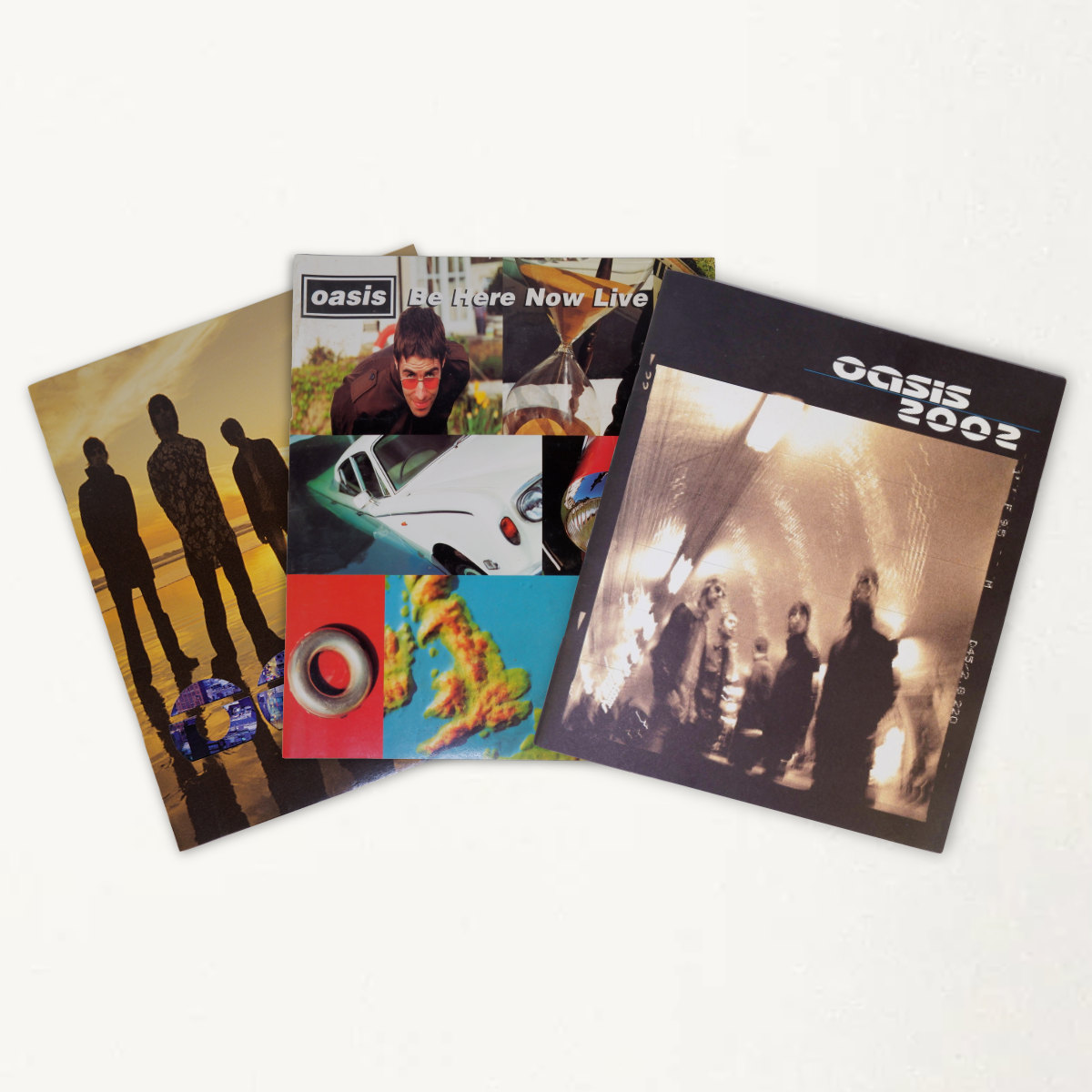 Oasis – Tour Programmes & Matching Ticket Stubs (1997–2002)