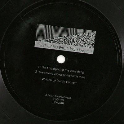 FAC14C Flexi Disc: Durutti Column – The Return Of The Durutti Column