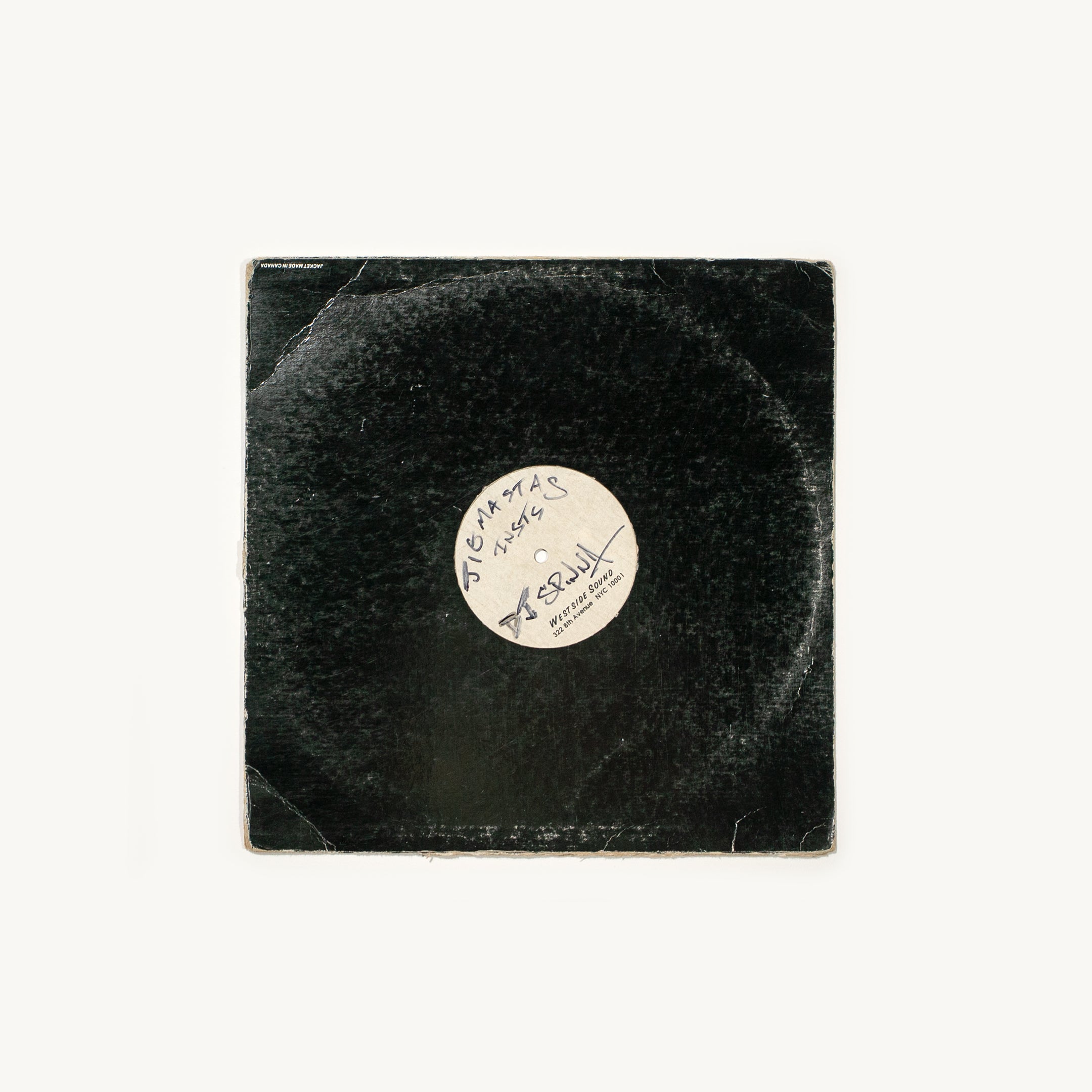 Jigmastas Instrumental Acetate (2 Unreleased Instrumentals)