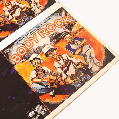 Reverse-board print of GE-OLOGY's original iconic 'Body Rock' artwork