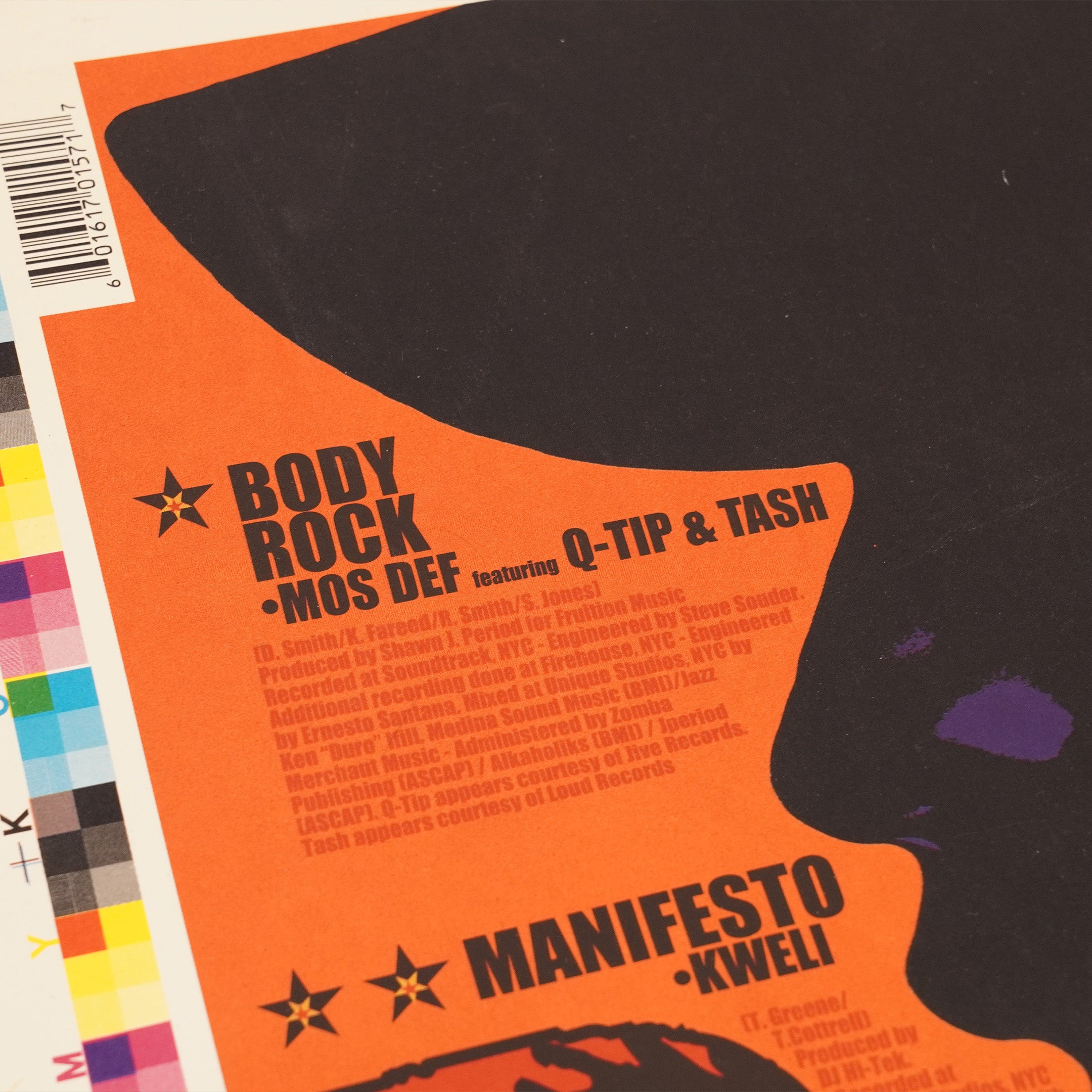 Reverse-board print of GE-OLOGY's original iconic 'Body Rock