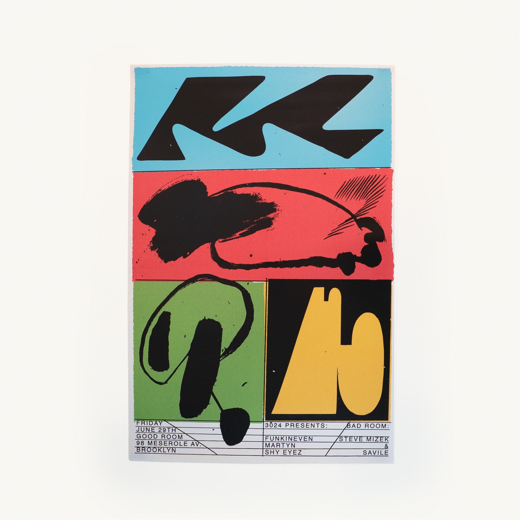 Good Room Brooklyn Original Poster by Jeroen Erosie & Bráulio Amado