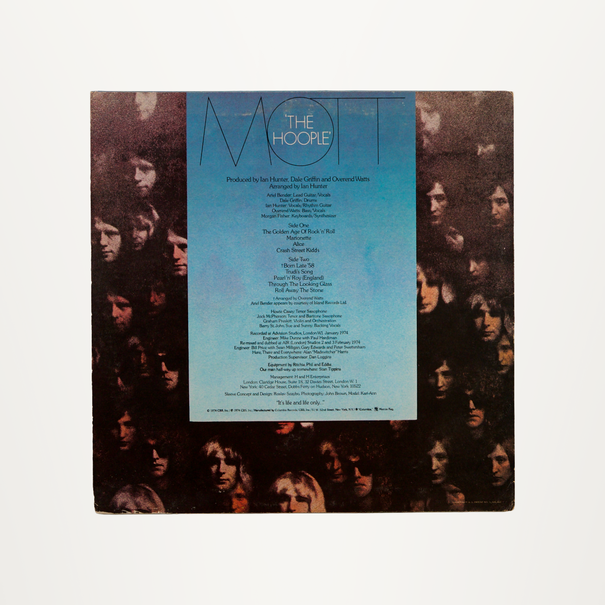 Mott the Hoople – The Hoople Signed LP