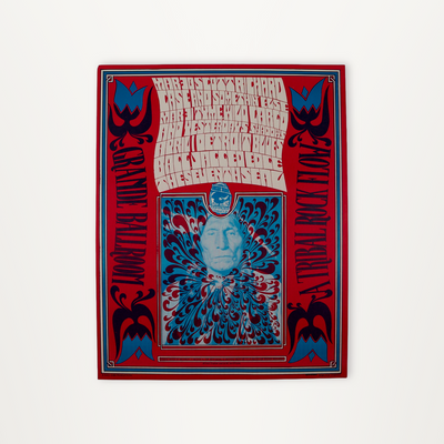 Detroit Grande Ballroom – A Tribal Rock Flow Concert Poster