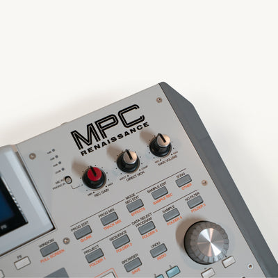 Akai MPC Renaissance + original Akai letter