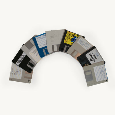 Akai S950 Sampler & Original Floppy Disk Archive