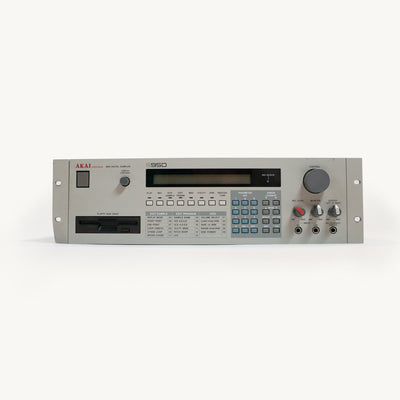 Akai S950 Sampler & Original Floppy Disk Archive