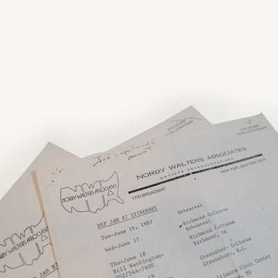 Def Jam & RUN DMC Tour itinerary archive