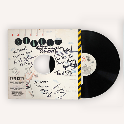Ten City Signed 12” – “Right Back To You”