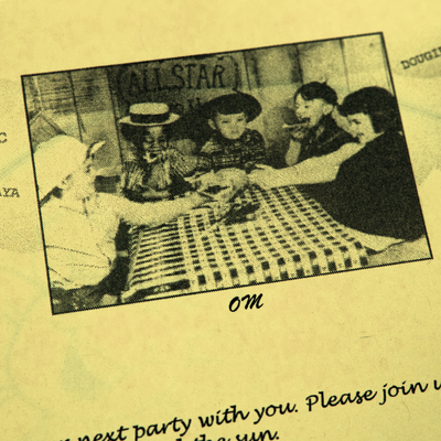 David Mancuso - ‘The Loft’ Mailed Invitation Packet