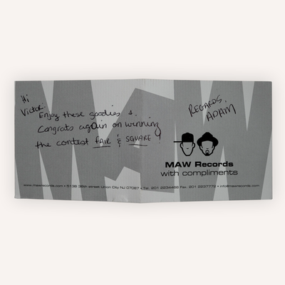 Masters At Work Signed CD