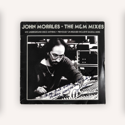 John Morales – The M&M Mixes Signed 3xLP