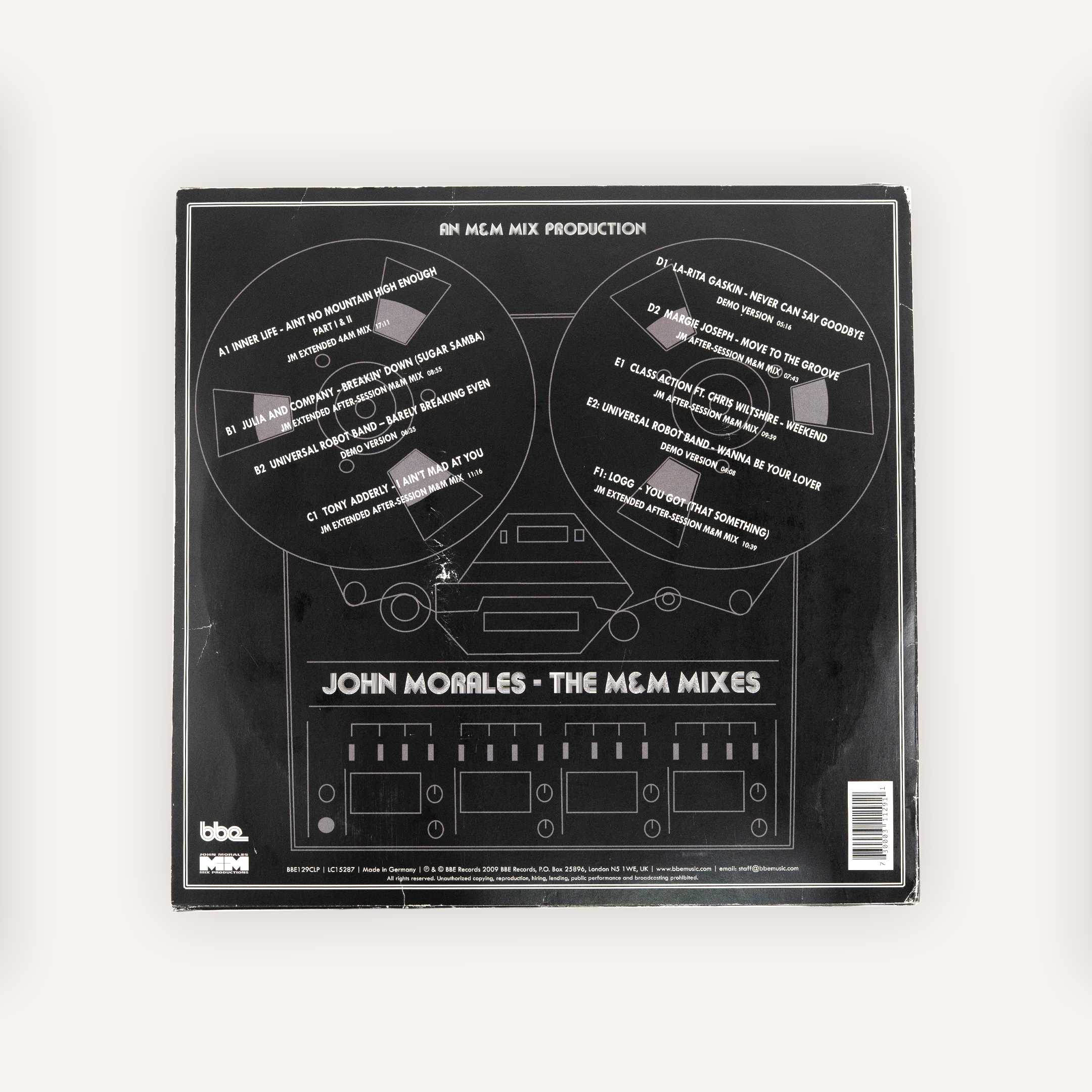 John Morales – The M&M Mixes Signed 3xLP