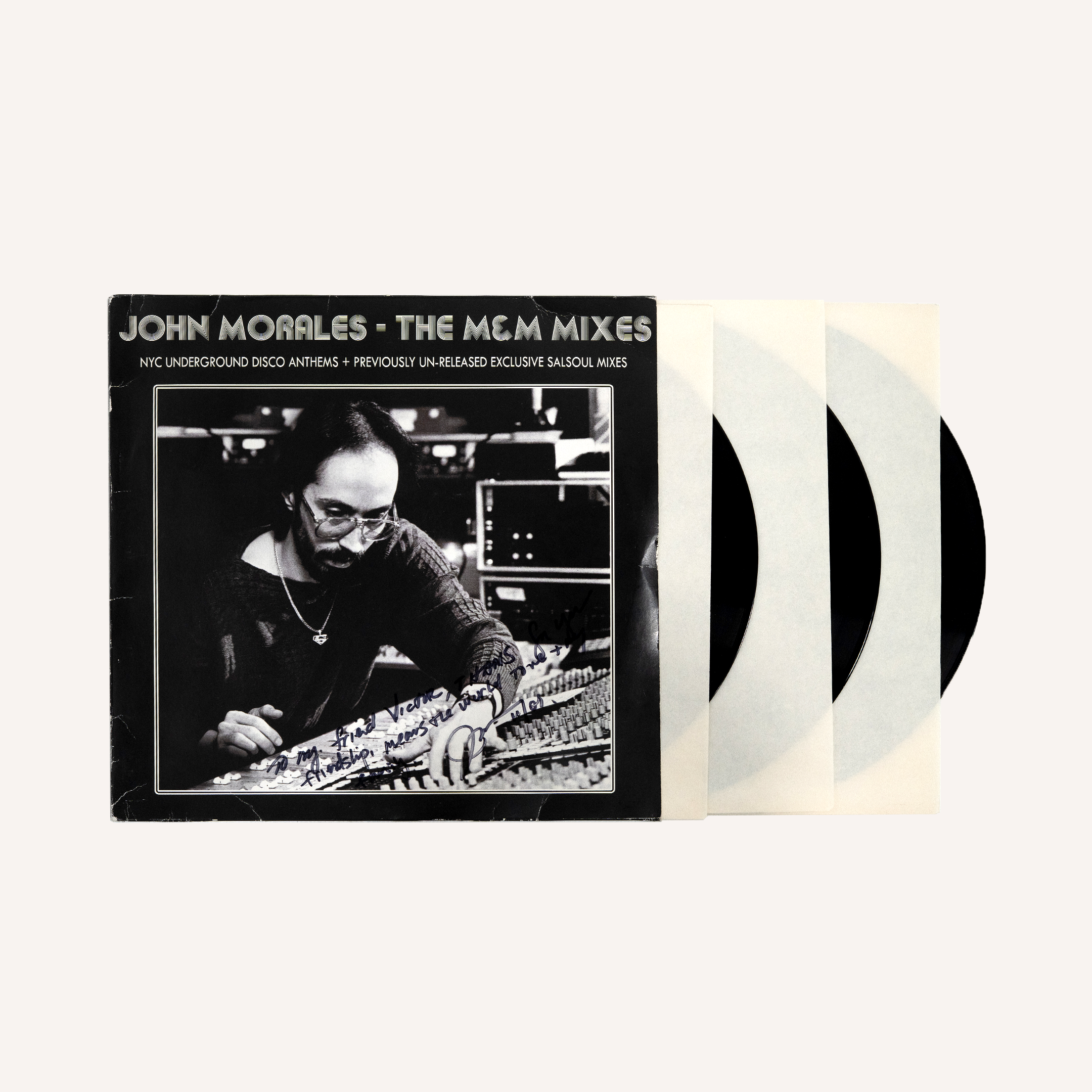 John Morales – The M&M Mixes Signed 3xLP
