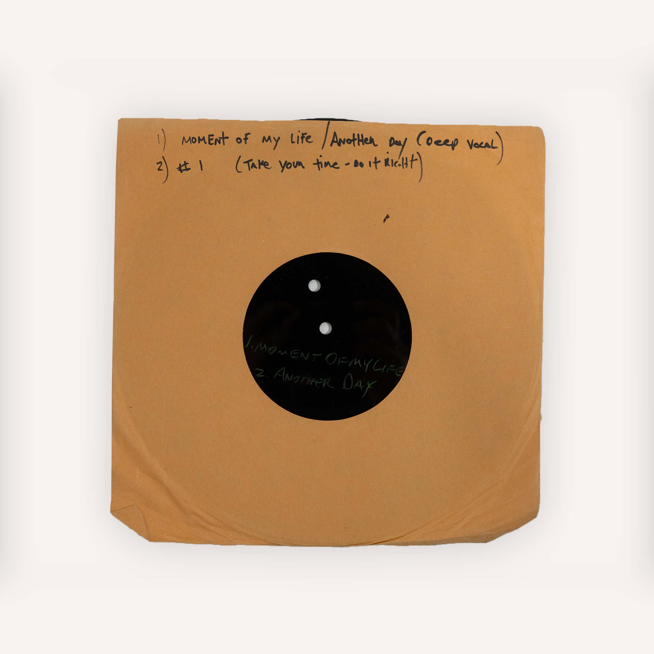 1990s House Acetates (10” DJ Promos)