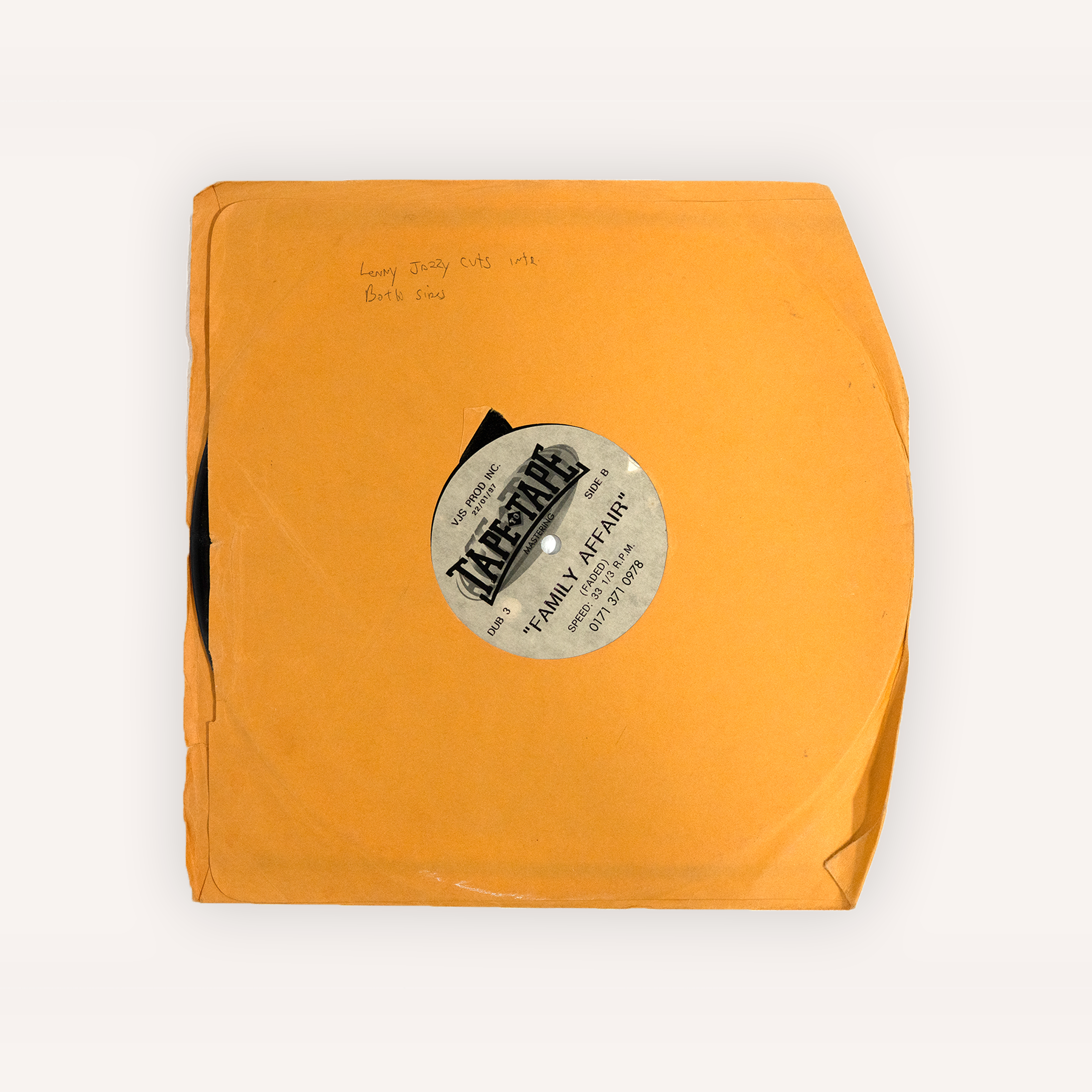 1990s House Acetates (10” DJ Promos)