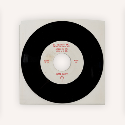 Tee Scott – Better Days Private Party Invitation 45 (1975)