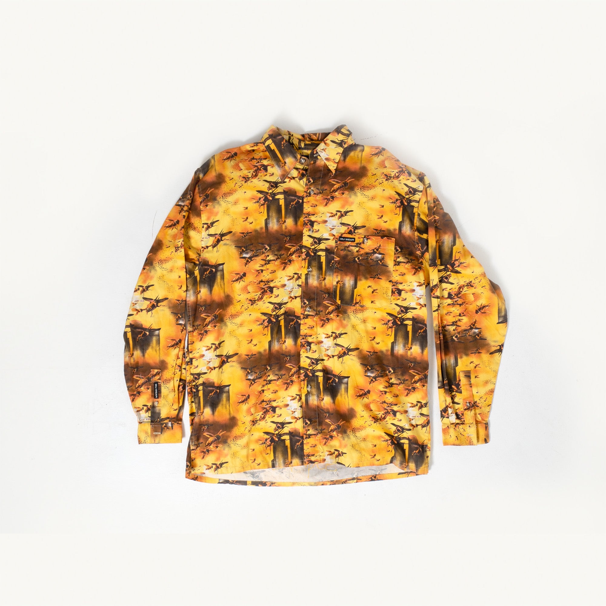 Wu Wear 'Killer Bees' Herald Square Button-Down Shirt