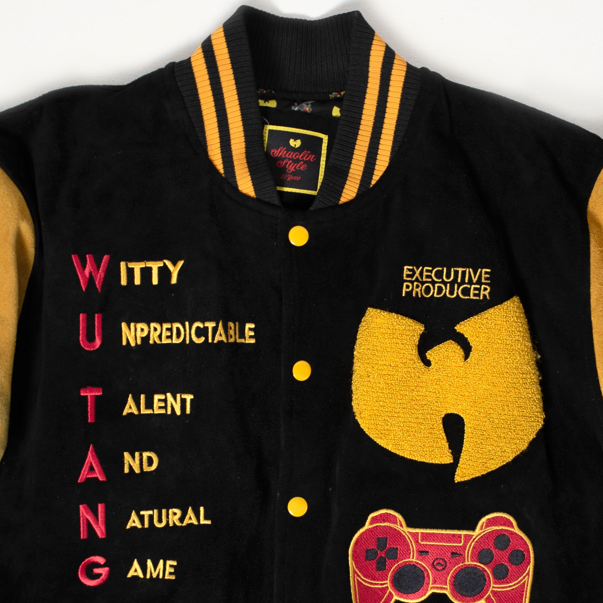 Wu-Tang: Shaolin Style 25th Anniversary 'Executive Producer' Varsity Jacket, with Original CAD and Development Video Archive (2024)