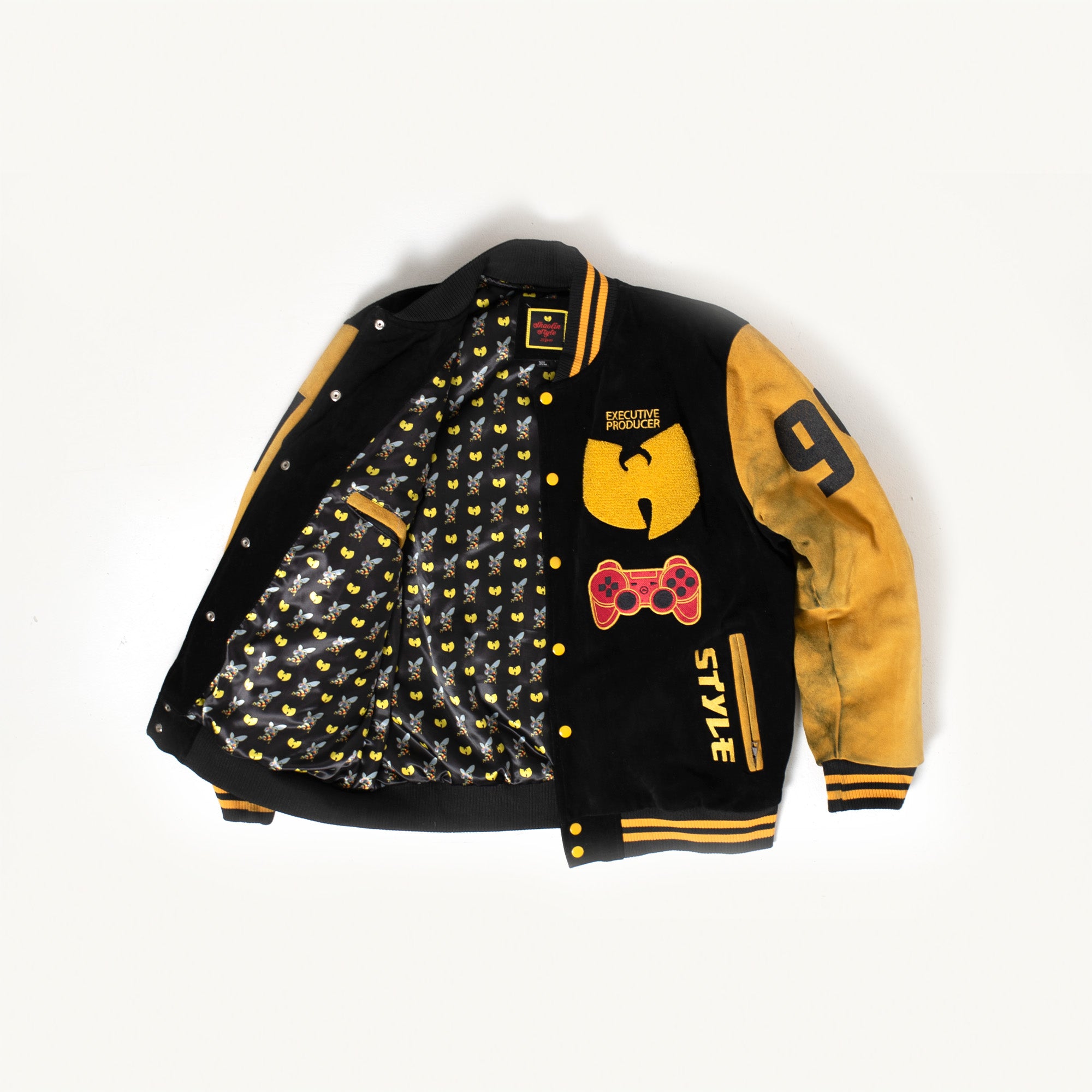 Wu-Tang: Shaolin Style 25th Anniversary 'Executive Producer' Varsity Jacket, with Original CAD and Development Video Archive (2024)