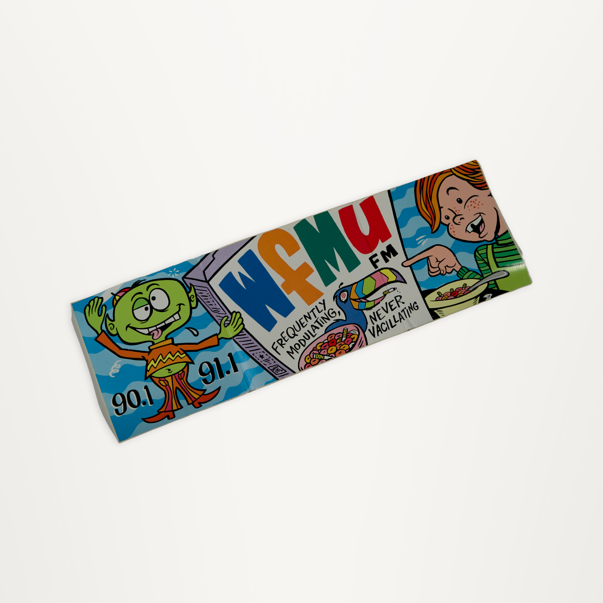 Vintage WFMU Bumper Sticker