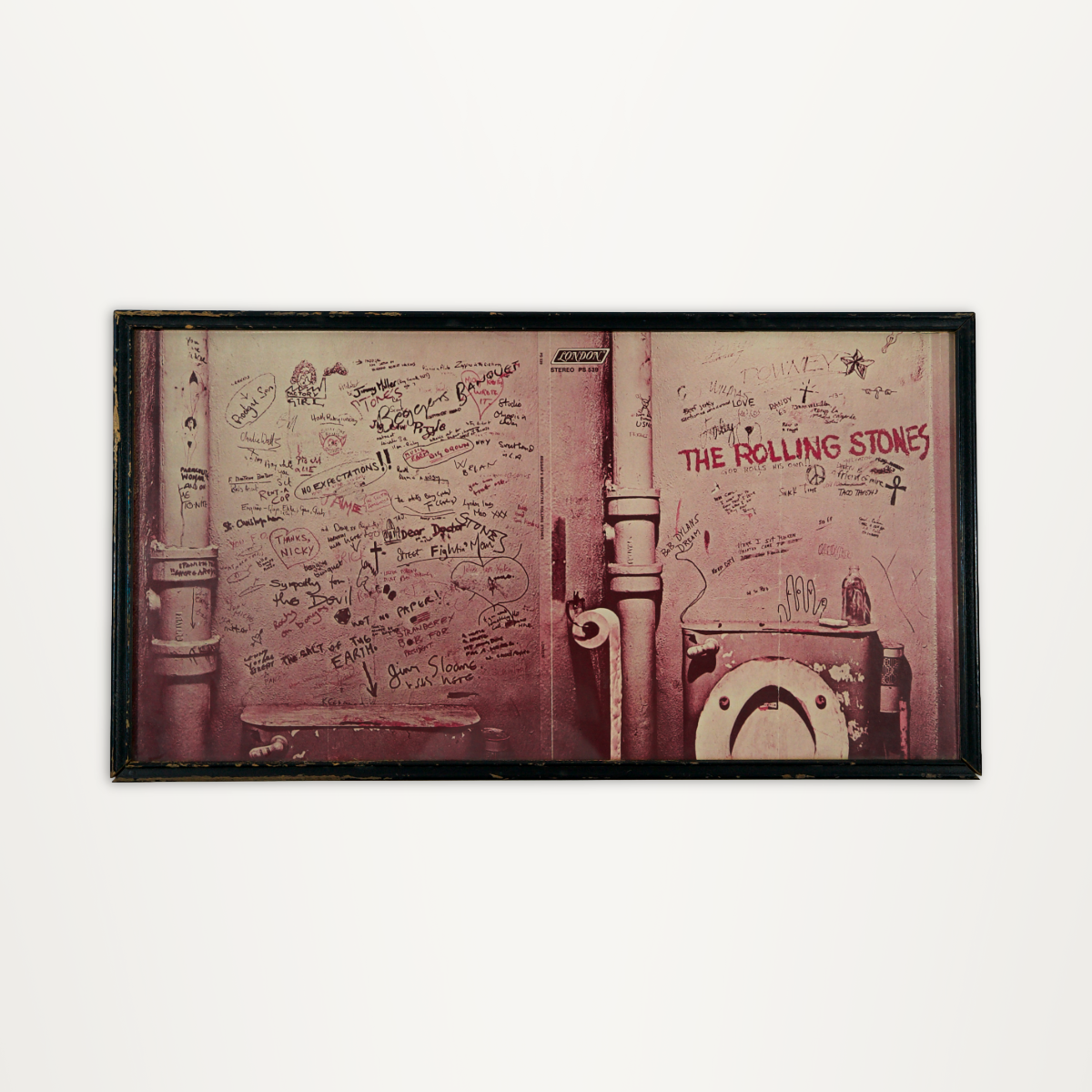 The Rolling Stones – Beggars Banquet (Rejected Cover Slick)