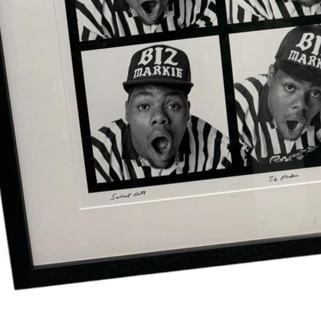 Biz Markie "Make the Music With Your Mouth, Biz" Select Cuts Print (1986) - Estate Edition - Shot By George Dubose