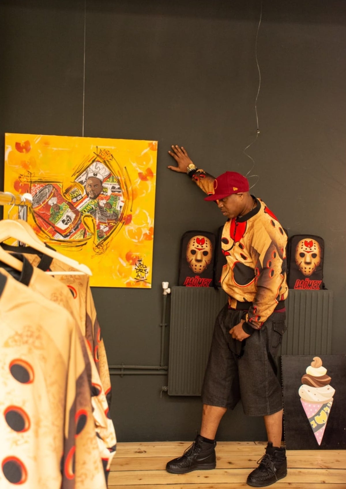 "Wu Massacre" Bomber Jacket & Backpack Set (DAÖMEY Collaboration, 2019)