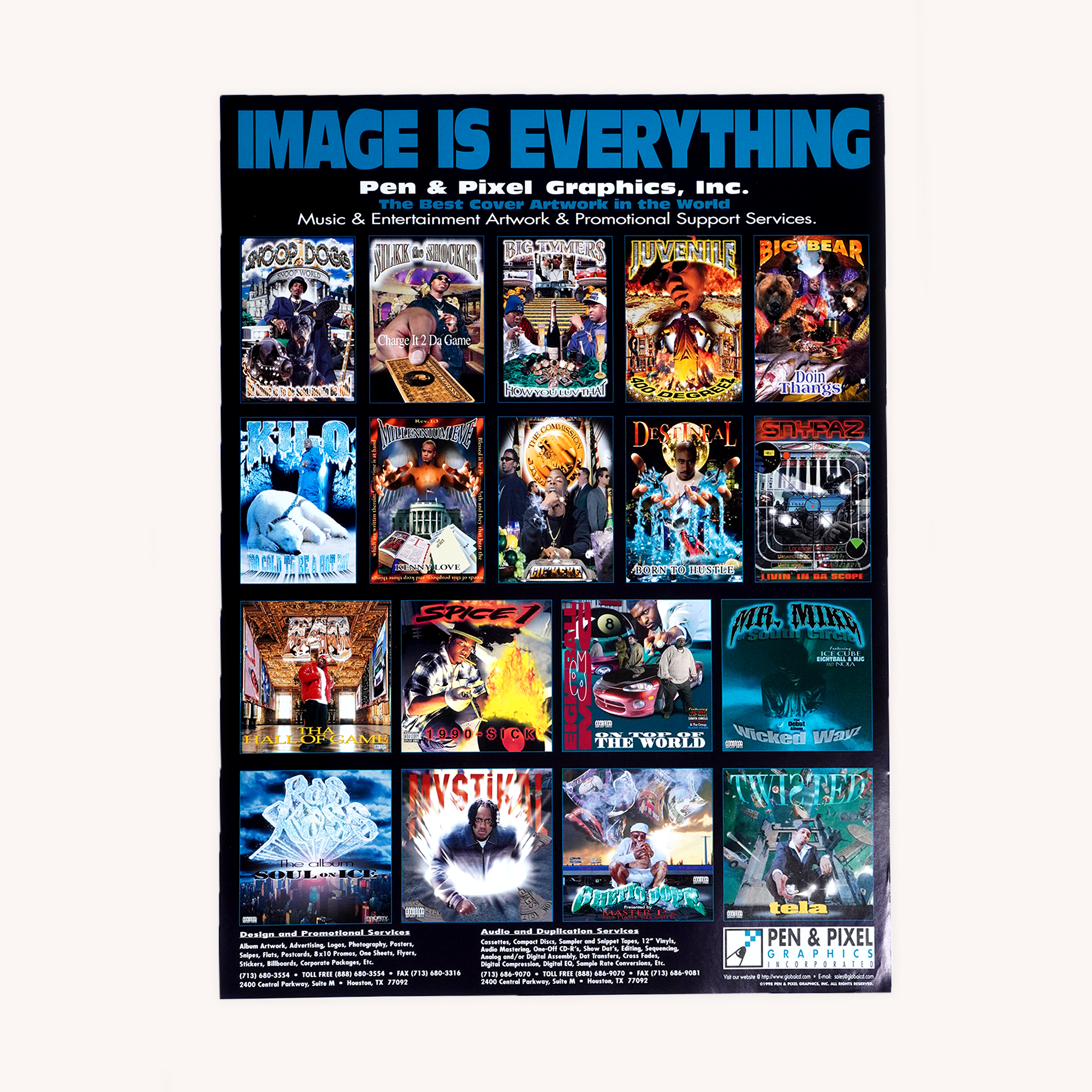 Pen & Pixel Graphics Advertising Poster - 1