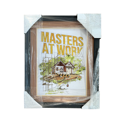 Original “Masters At Work” Framed Artwork (Framed)