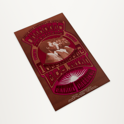 Detroit Grande Ballroom – The Chambers Brothers Concert Poster