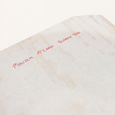 Malcolm McLaren - "Duck Rock" Acetates