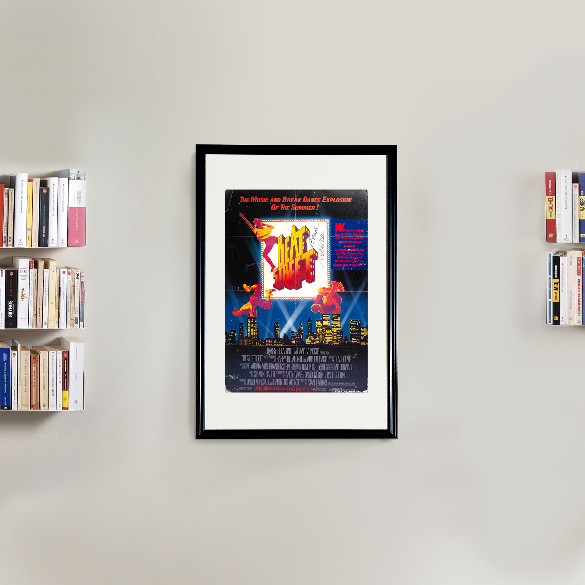 Beat Street Original Poster (Signed Arthur Baker) – Wax Poetics