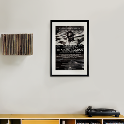 Mark Kamins Memorial Poster (Signed)