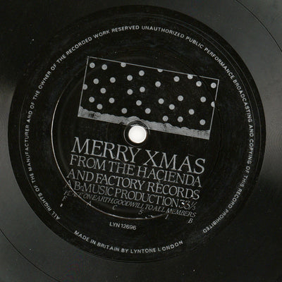 FAC 51B Flexi Disc: New Order – Factory Records Christmas Flexi-Disc (1982)