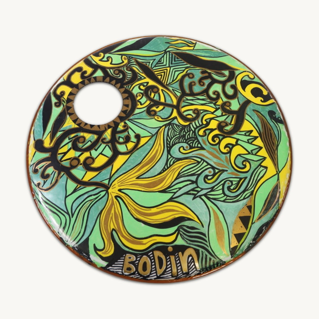 Little Dragon Hand-Illustrated Kick Drum Front (Signed)