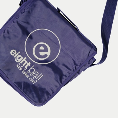 Lot 15: Eight-Ball Records Vinyl Bag – Rare - Holds ~25 Records