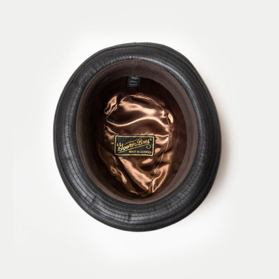 Leather Mini Fedoras – Goorin Bros. Custom Style (black)