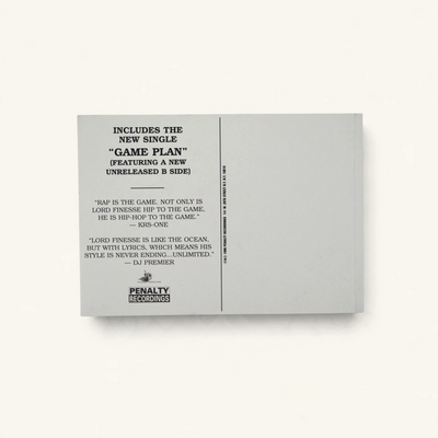 Lord Finesse Promo Postcard