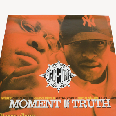 Gang Starr Moment of Truth promotional poster
