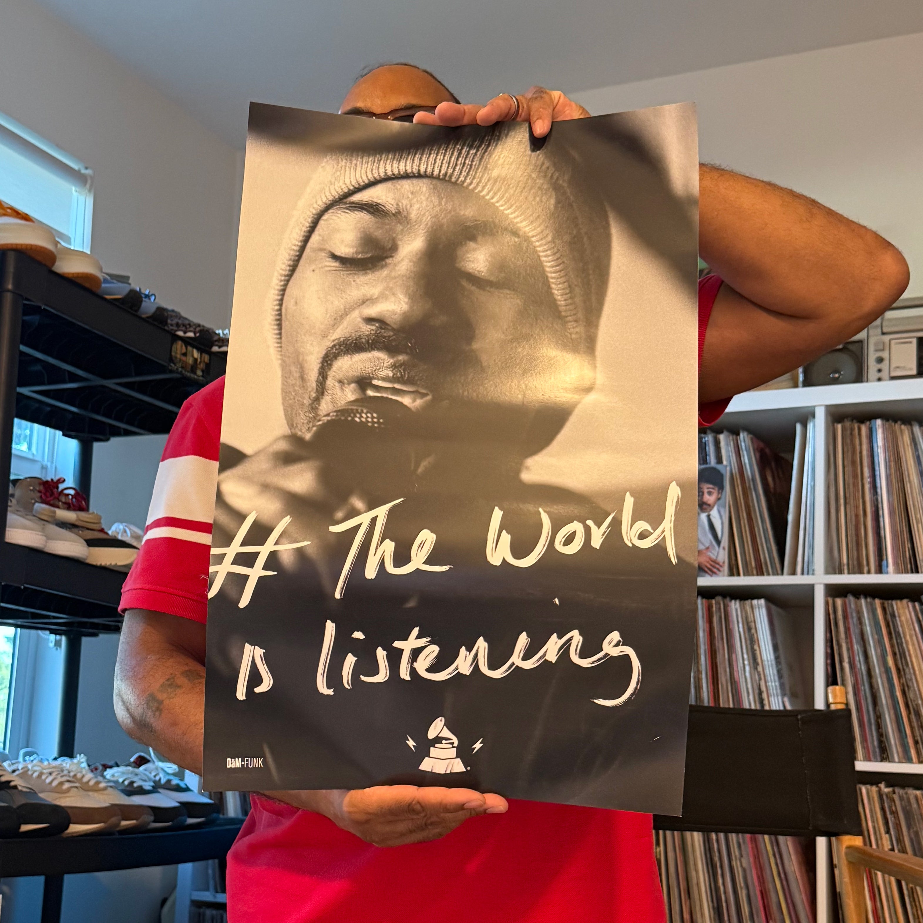 DāM-FunK Listening Poster

