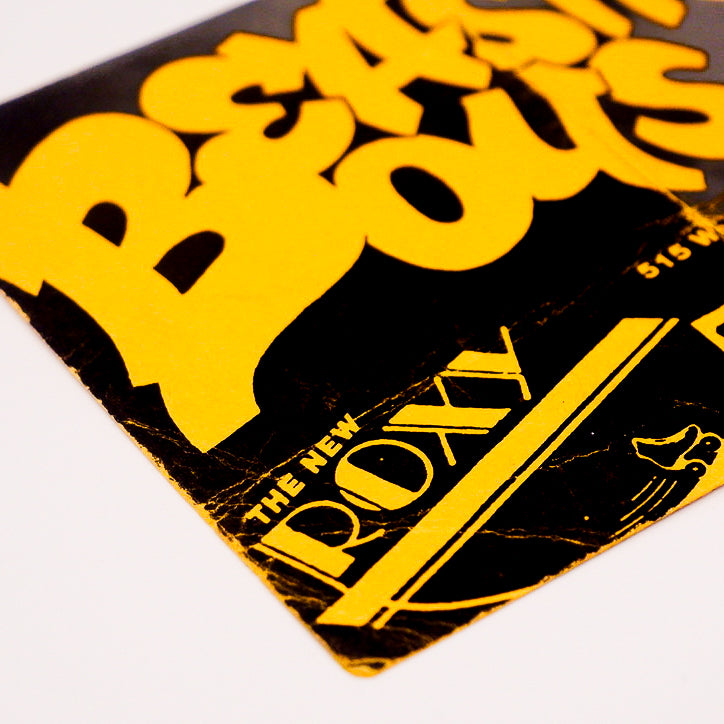 Beastie Boys – Original Roxy Flyer (1980s, NYC) – Wax Poetics