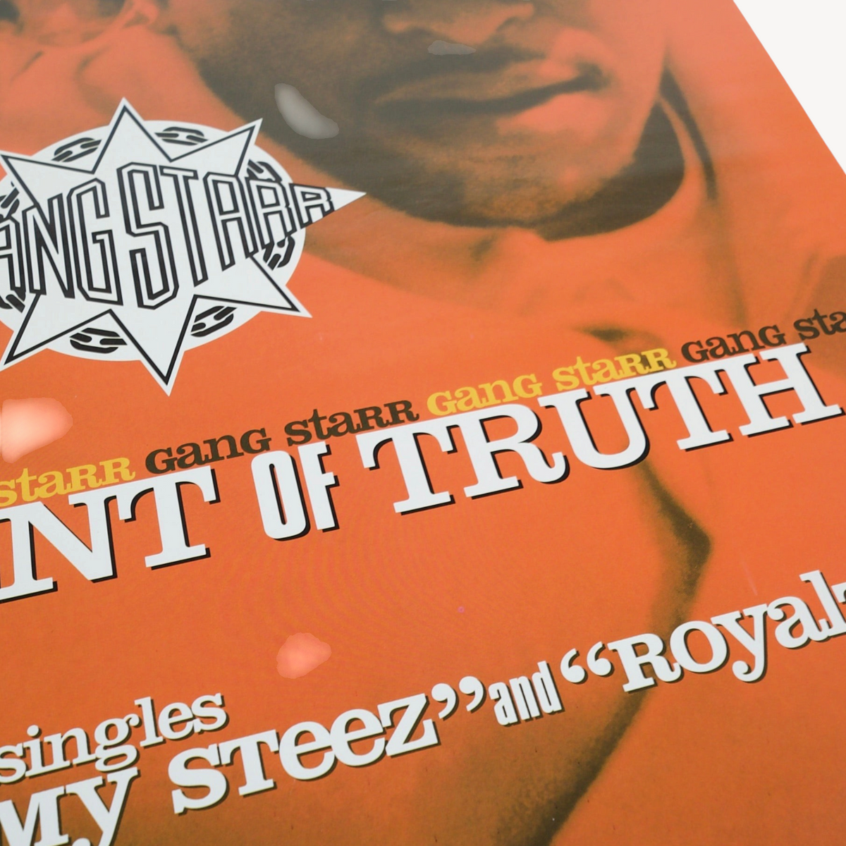Gang Starr Moment of Truth promotional poster