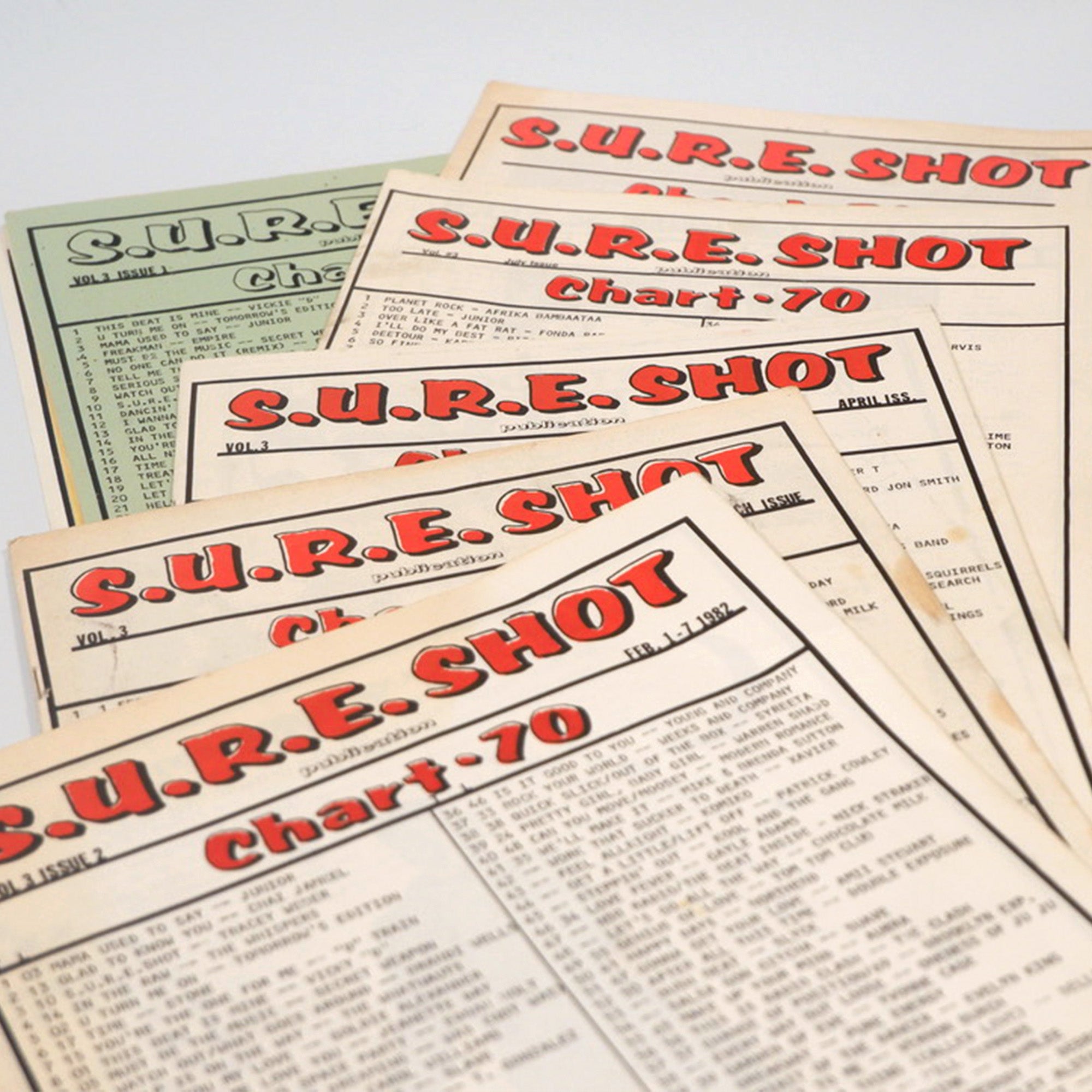 25. Selection of Sure Shot magazines from 1982 onwards - 2.jpg