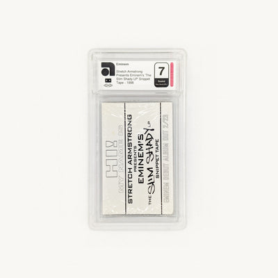 Stretch Armstrong presents Eminem's The Slim Shady LP snippet tape, 1998, AMG graded 7 — photograph 1